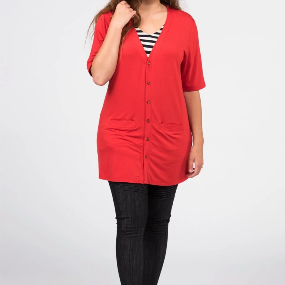 Welt pocket Cardigan ❤️